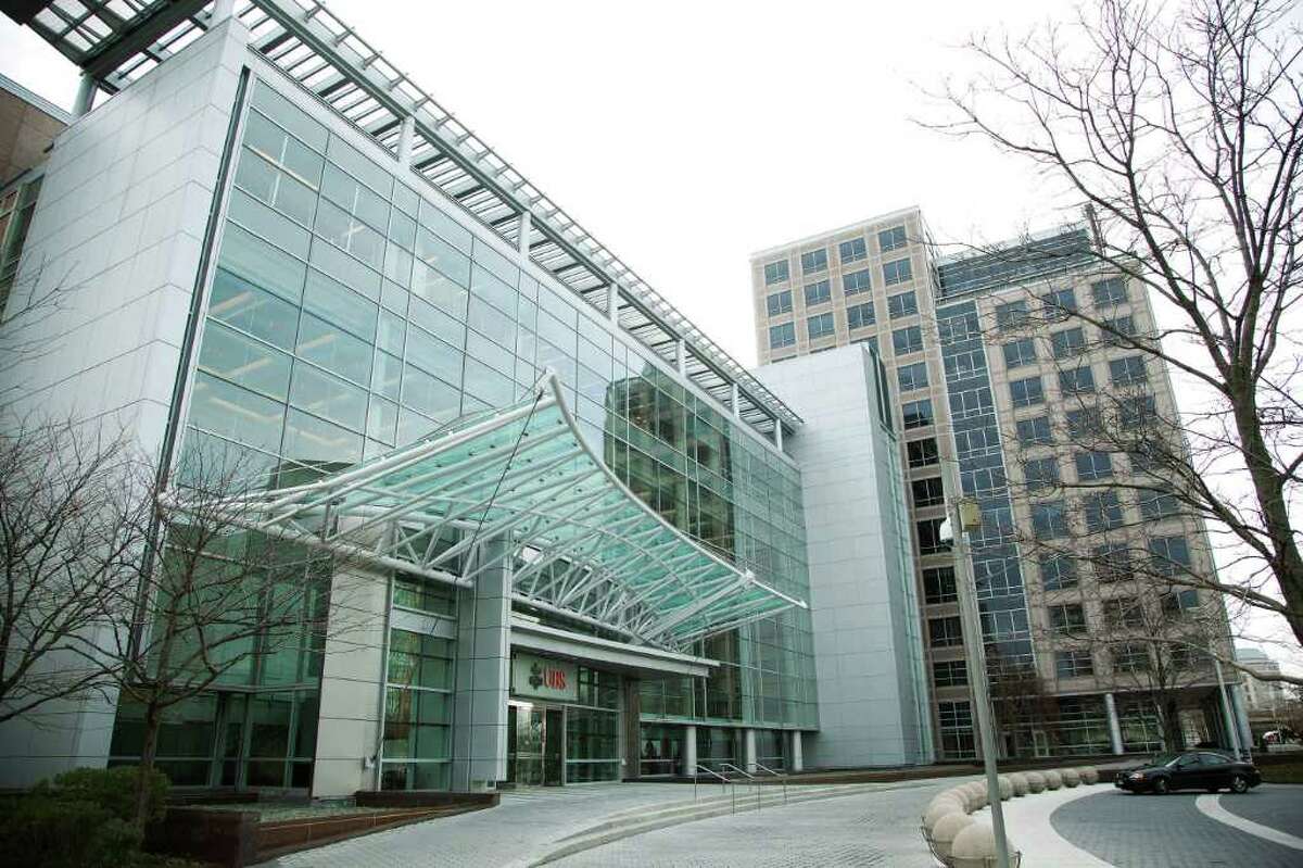 UBS is denying rumors that it is considering moving out of its massive Stamford headquaters building, but both city and state officials are holding meetings with the company to discuss its future.