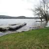 High water on the Great Sacandaga Lake in Mayfield, N.Y. on Thursday April 28, 2011. (Lori Van Buren / Times Union)