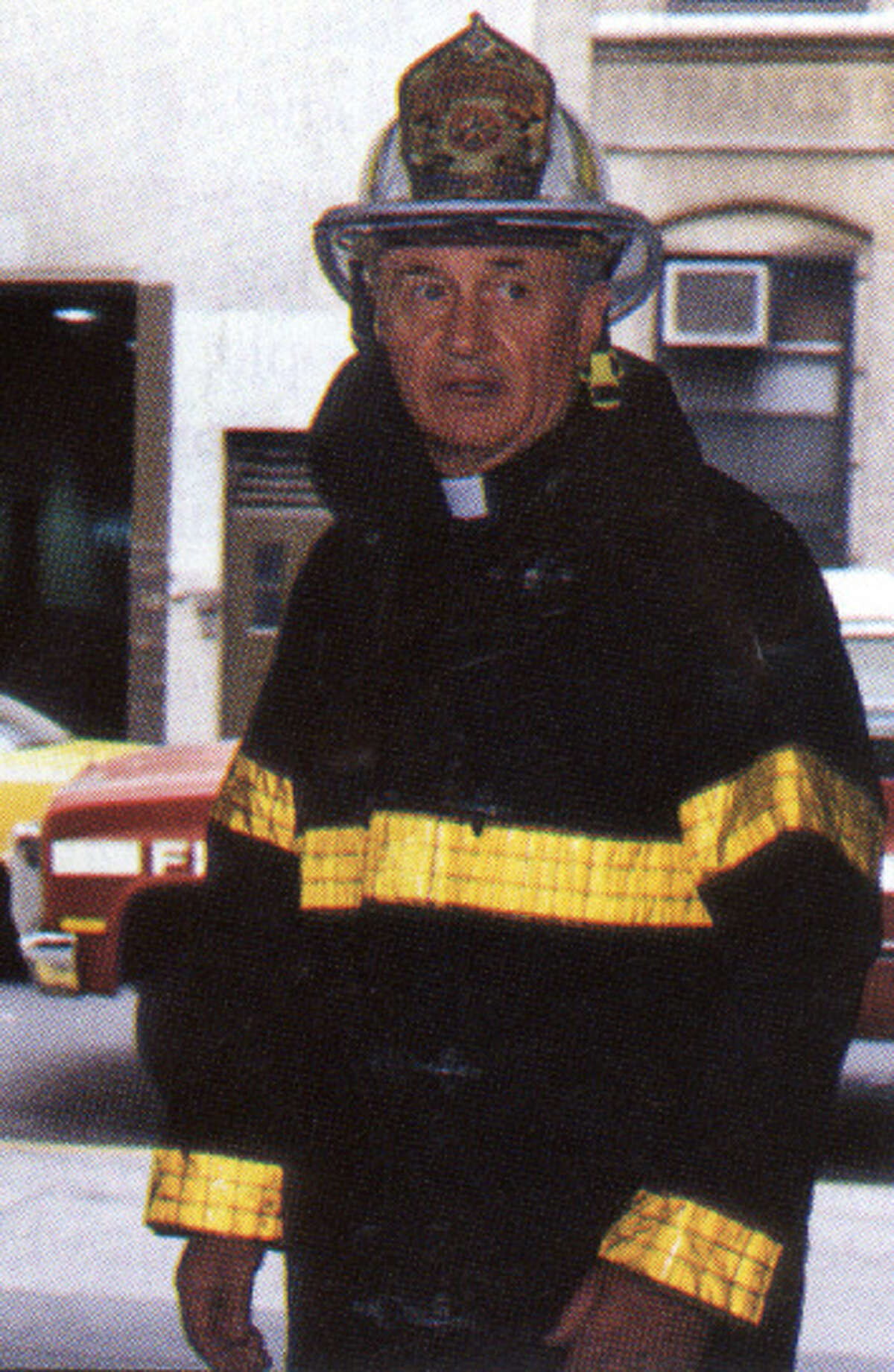 The Rev. Mychal Judge, a chaplain with the New York City Fire Department, died in the Sept. 11, 2001 collapse of the World Trade Center in New York City. 
