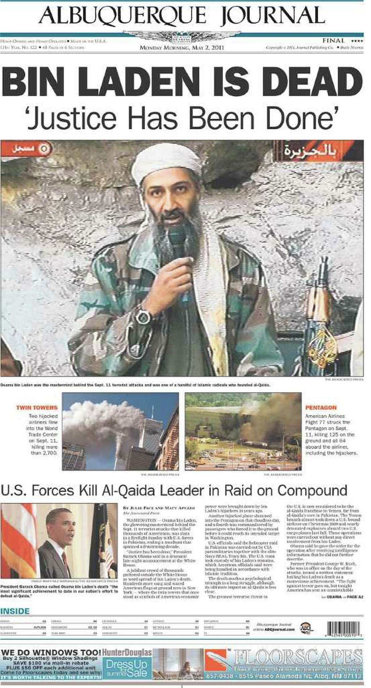 Bin Laden wanted Obama assassinated