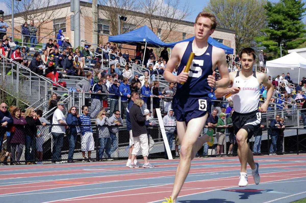 Staples sophomore Henry Wynne anchored the sprint medley relay team to victory and the distance medley relay team to third place at the O'Grady Relay invitational Saturday, leading the Wreckers to an overall victory.