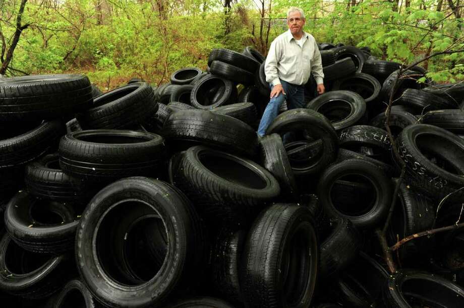 2,500 tires turn up behind Norwich Dairy Queen Connecticut Post