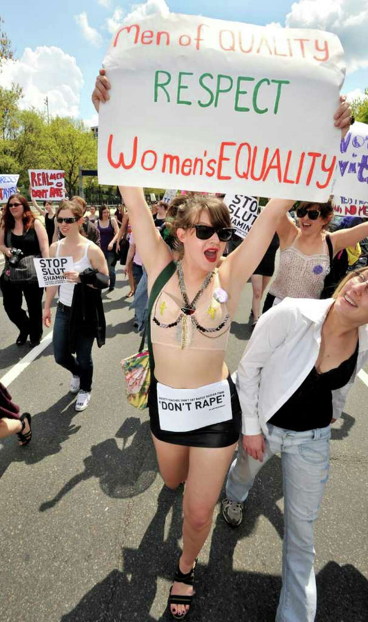 SlutWalk strikes Boston photo