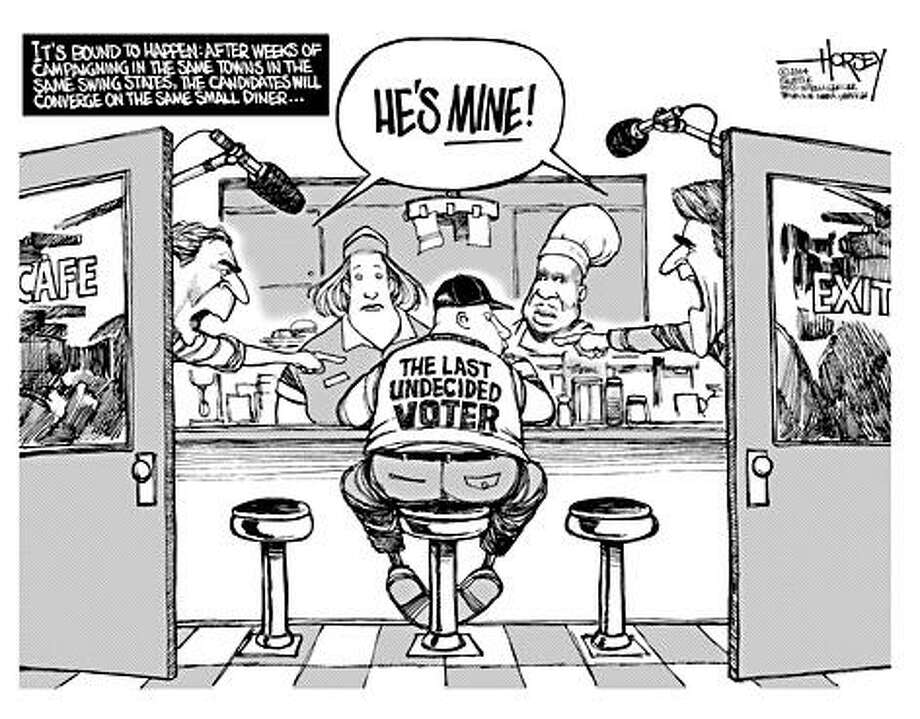 David Horsey cartoons - August 2004 - seattlepi.com