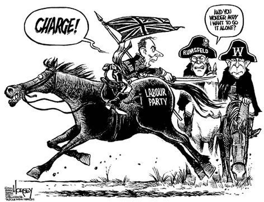 David Horsey cartoons - March 2003 - seattlepi.com