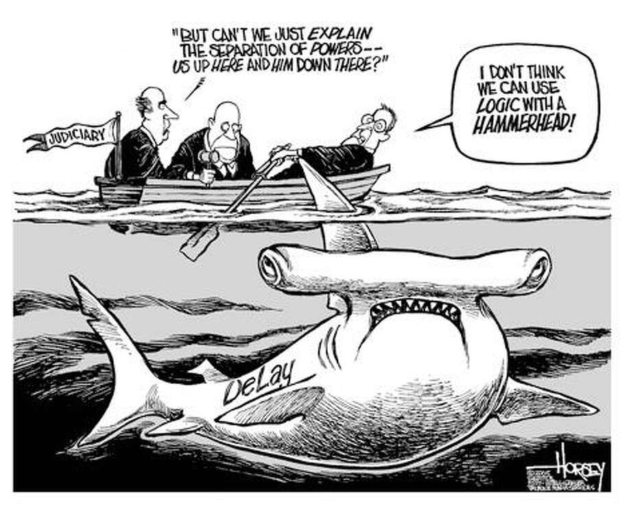 David Horsey cartoons - April 2005 - seattlepi.com