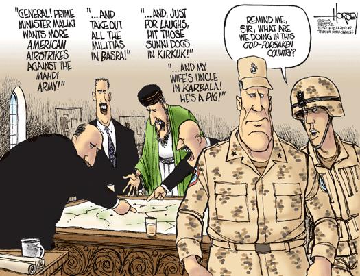 David Horsey cartoons - April 2008 - seattlepi.com