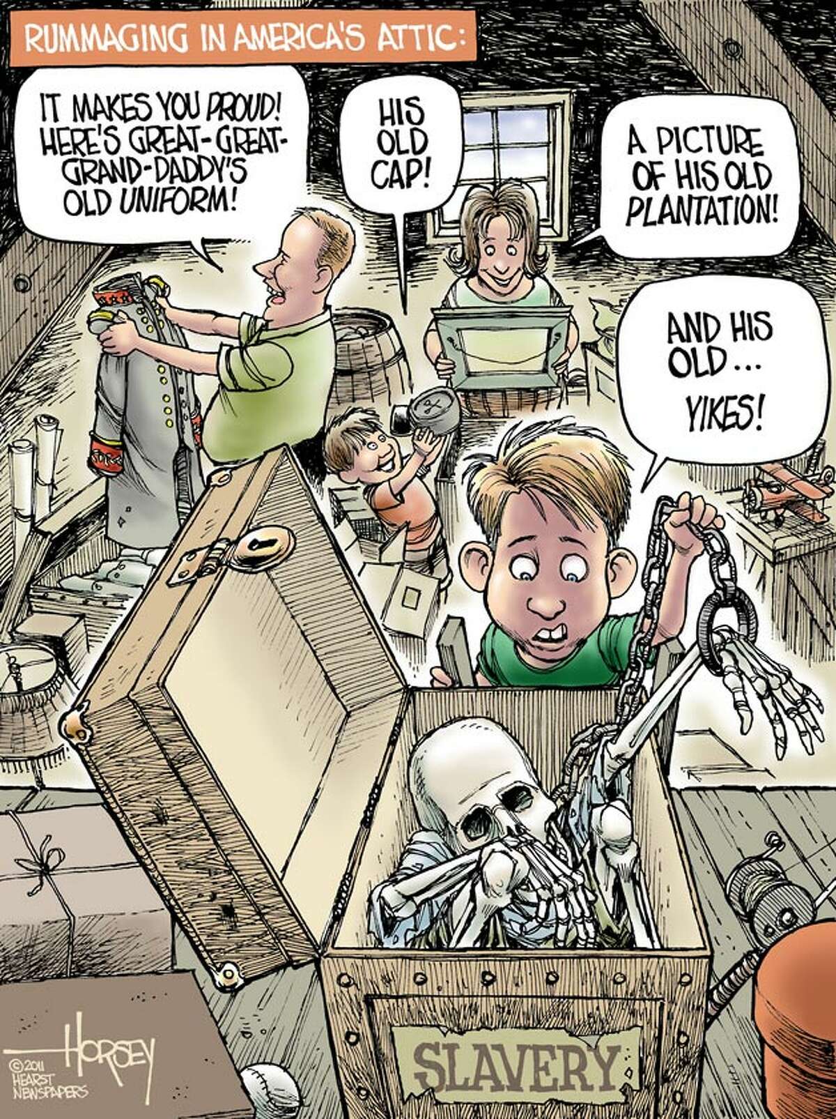 David Horsey cartoons April 2011