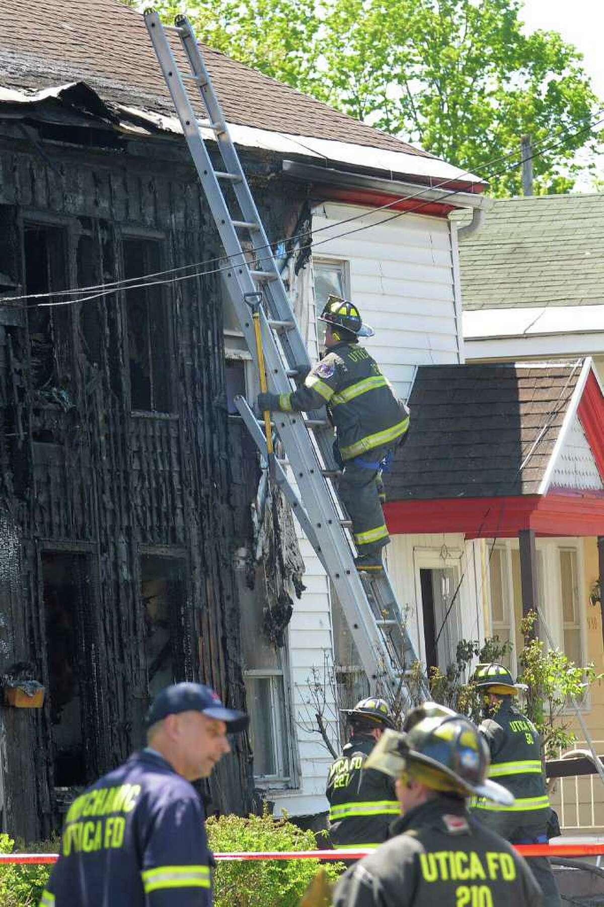 Utica fire kills mother, 3 young children