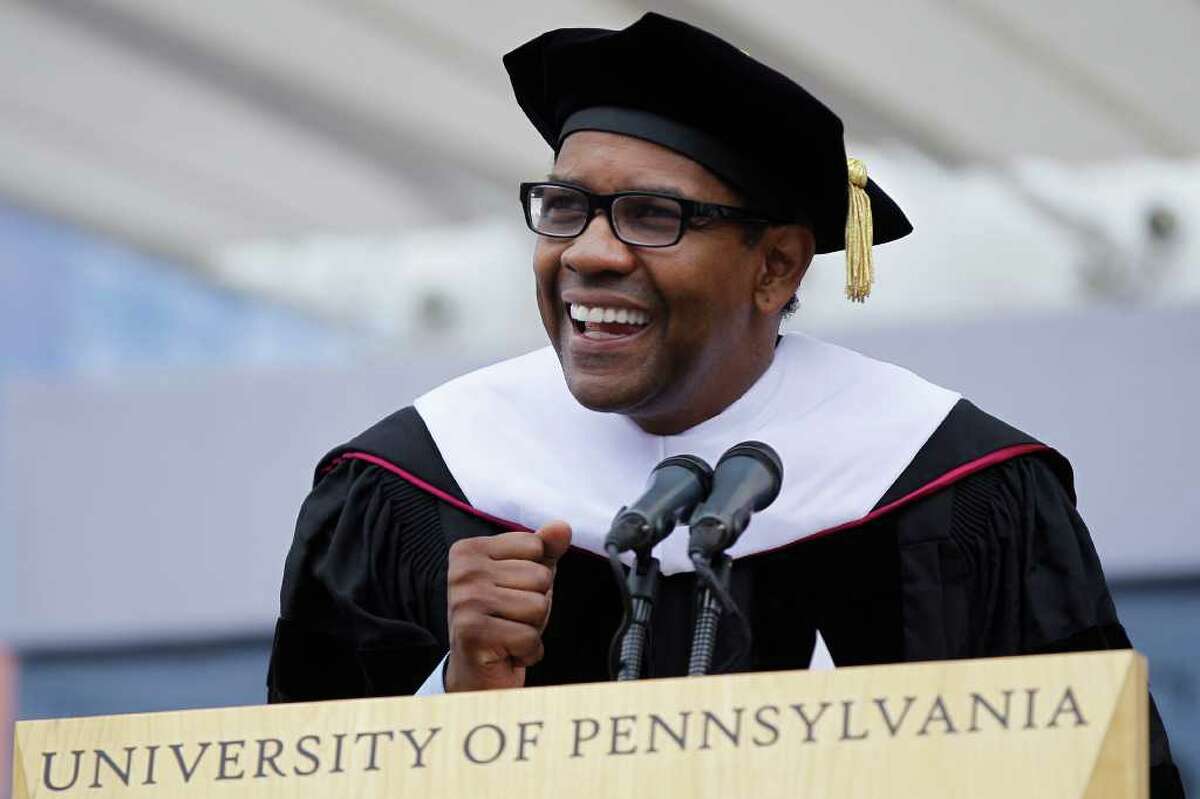 Denzel washington commencement speech 2021 picture