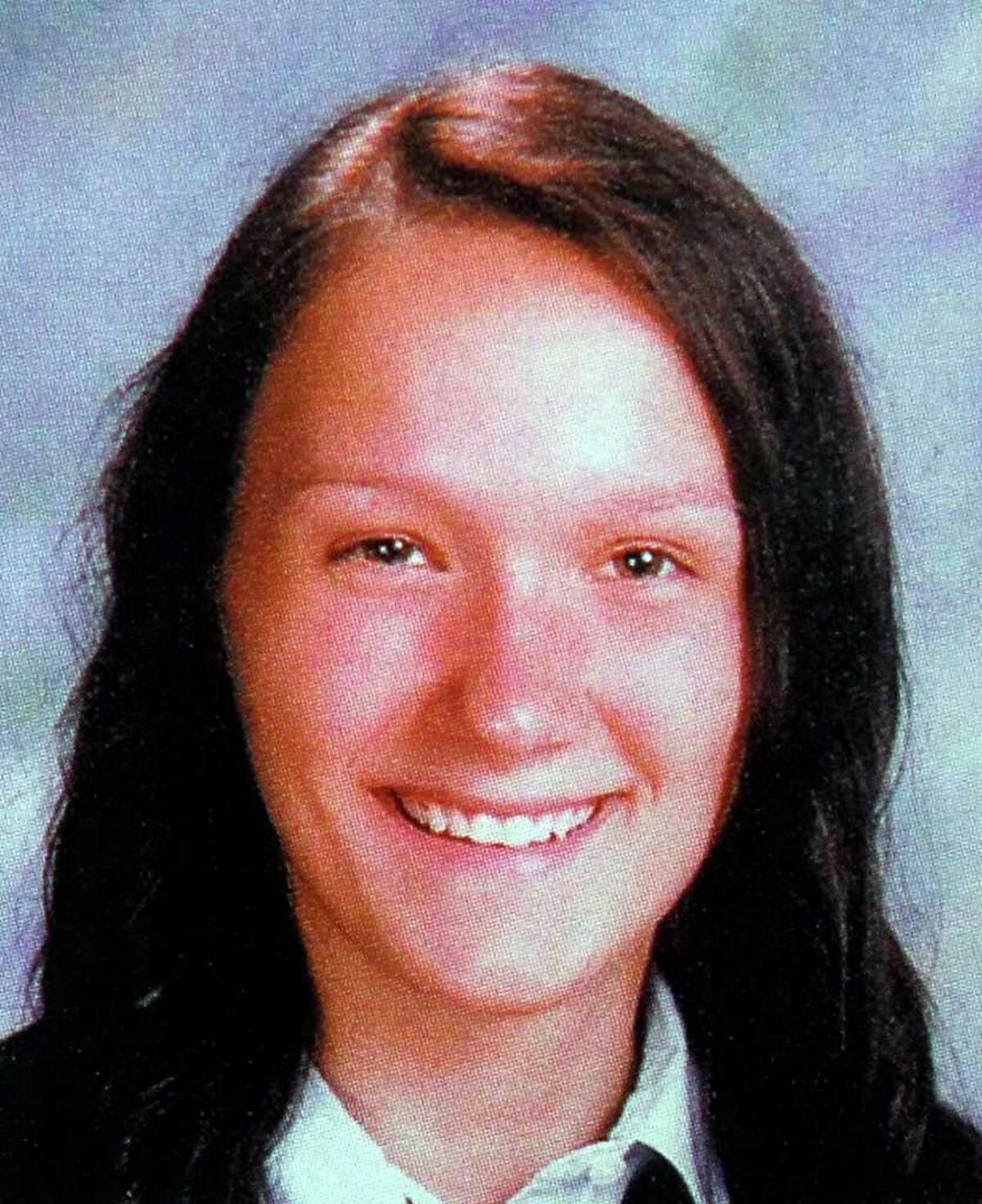 The 2007 Greenwich High School yearbook photo of Amanda Dobrzanski, who was killed in Greenwich in December 2009 by her father, Adam Dobrzanski.