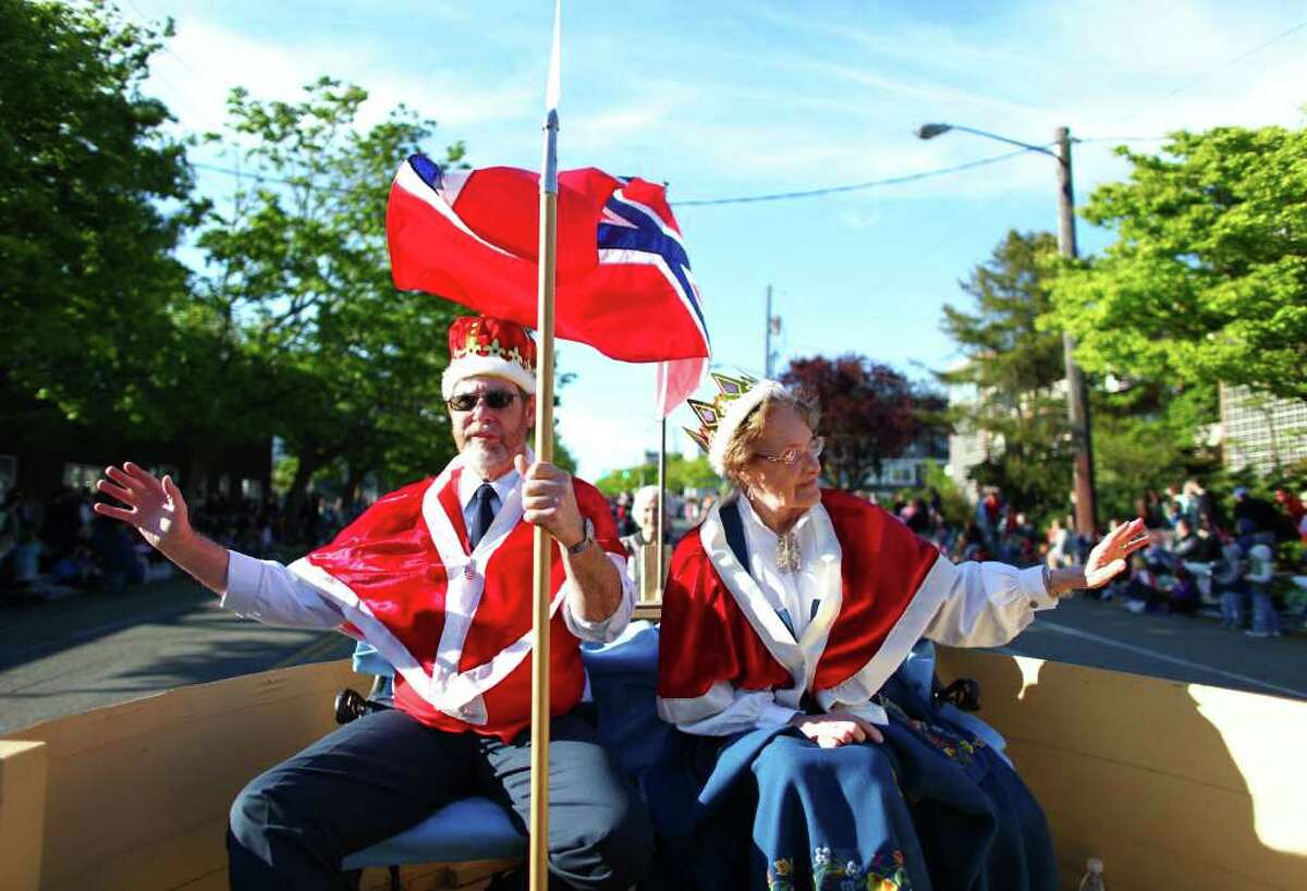 Norwegian Constitution Day parade in Ballard