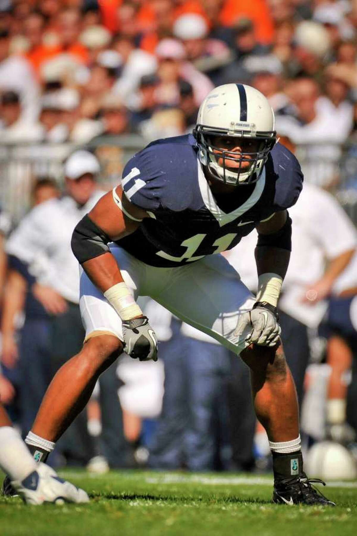 Penn State linebacker Khairi Fortt.