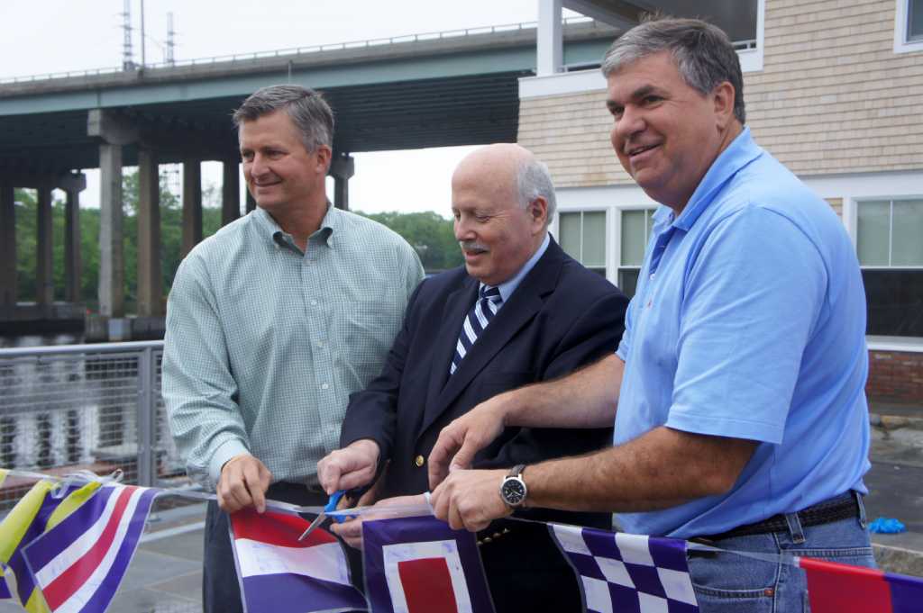 Rolling on the river Development advances at Saugatuck Center