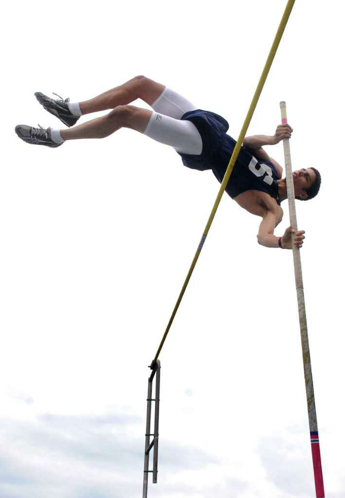 Learning to fly Pole vaulting combines strength, athletic ability with derringdo