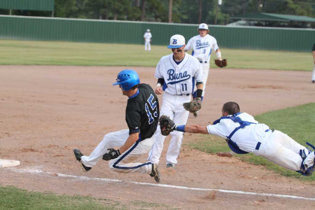 Buna baseball knocked out of playoffs with pair of Friday night losses