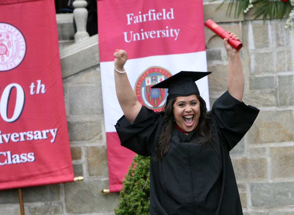 Fairfield University graduation