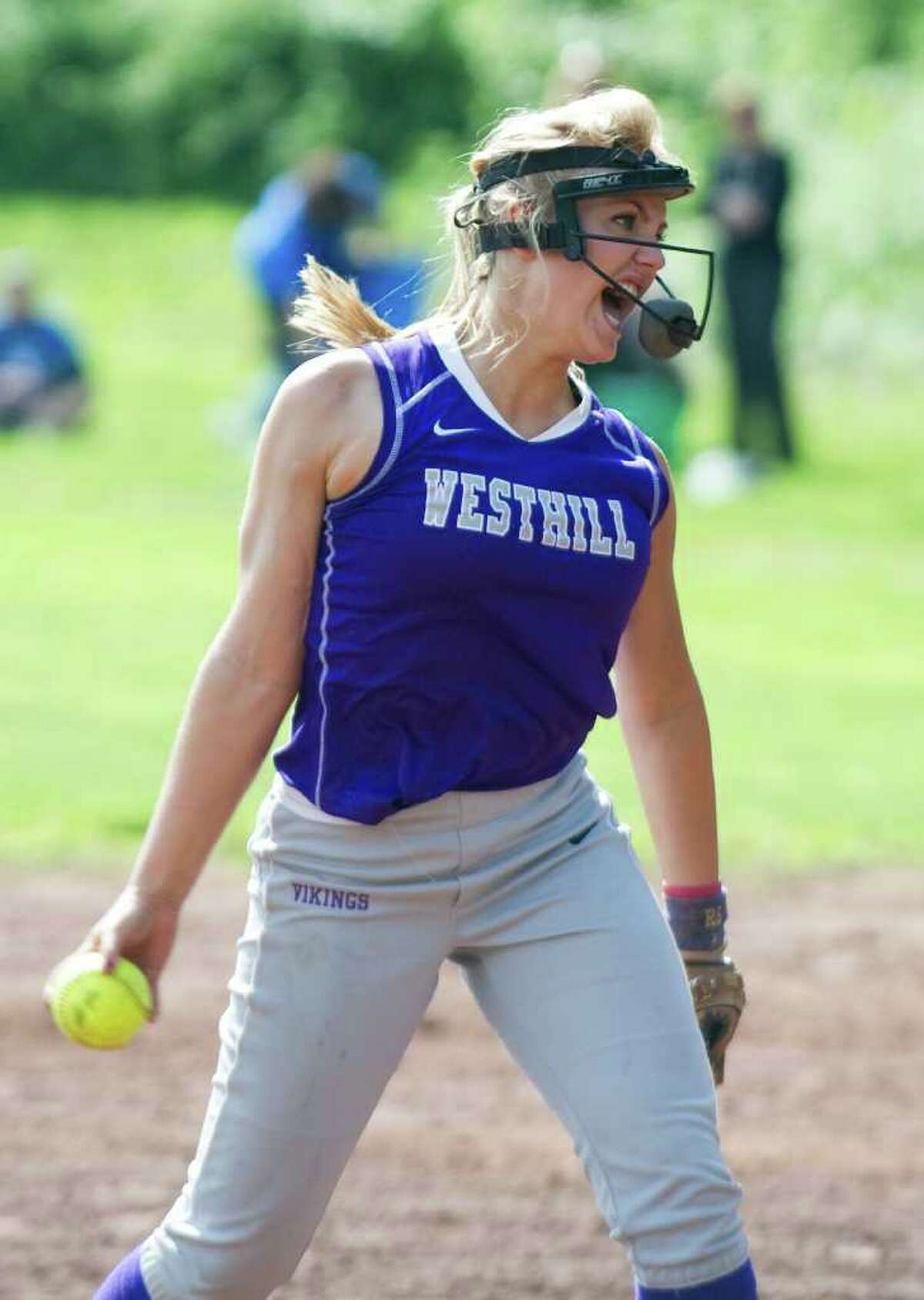 FCIAC softball tournament Ludlowe vs. Westhill