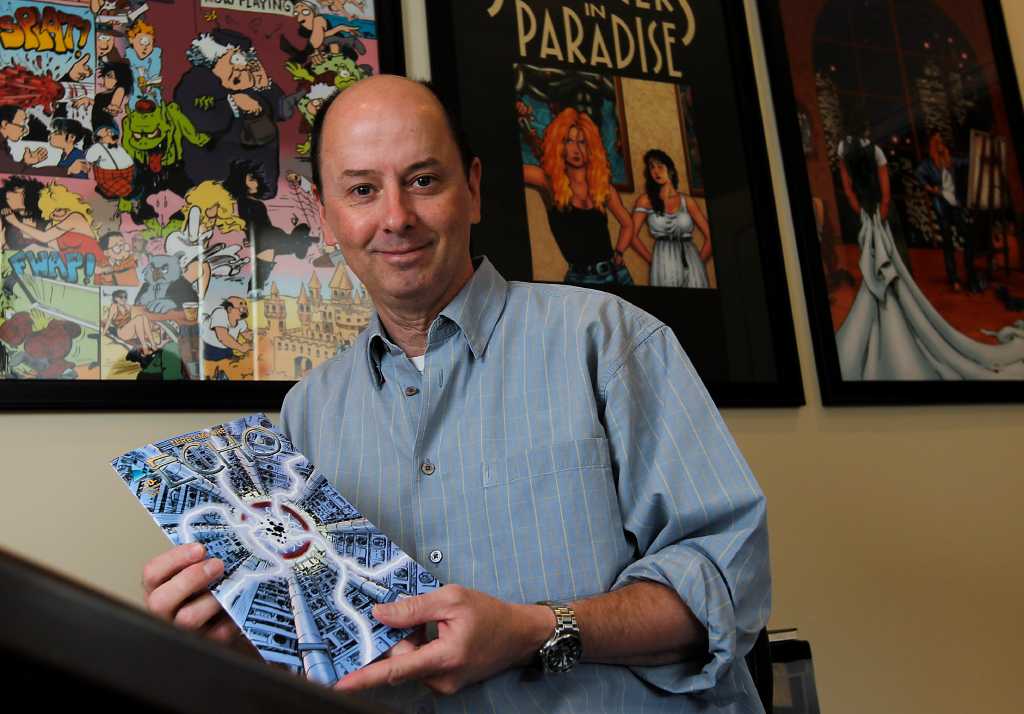 Comic Writer Comic-book writer has done it his way