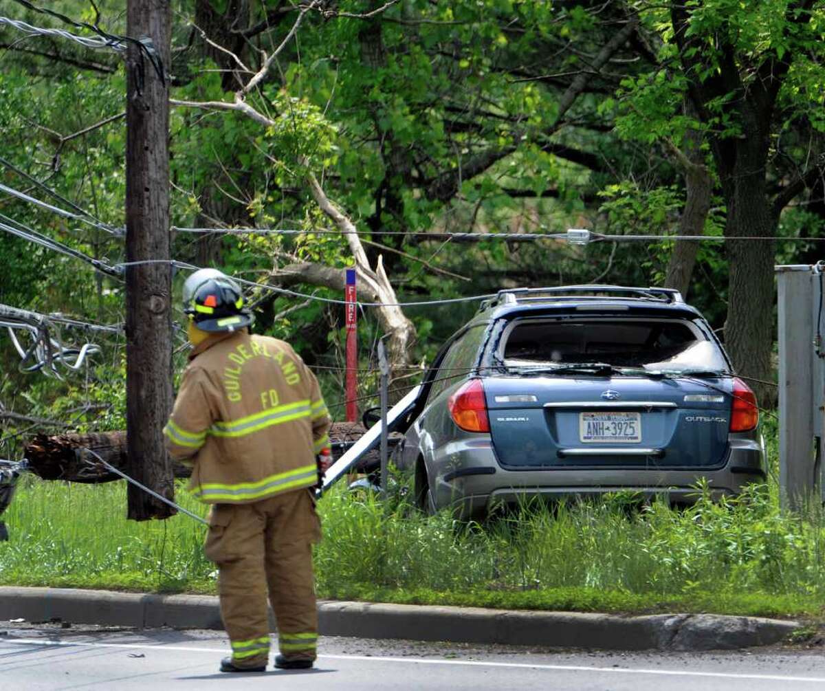 Crash closes part of Route 20 in Guilderland