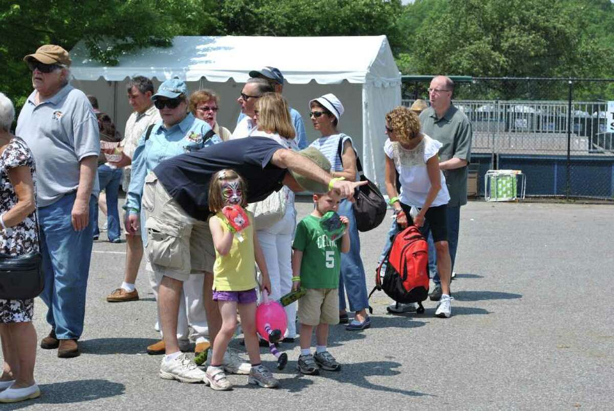 The Greenwich Town Party was on May 28, 2011 at Roger Sherman Baldwin Park in Greenwich.