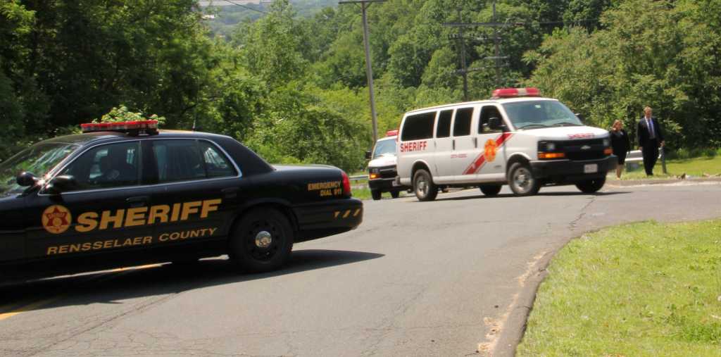 Jurors at Troy murder trial visit