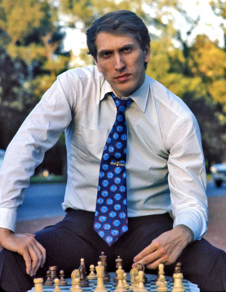 Boris Spassky & Bobby Fischer by Harry Benson