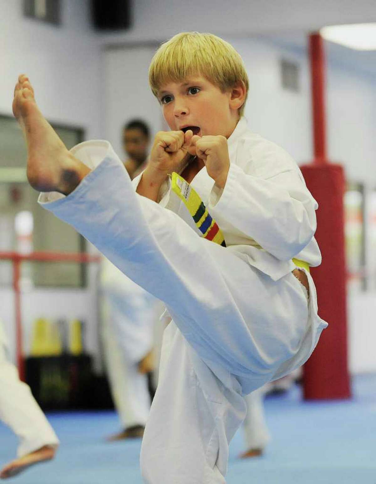 Martial arts classes let your kids blow off steam - safely