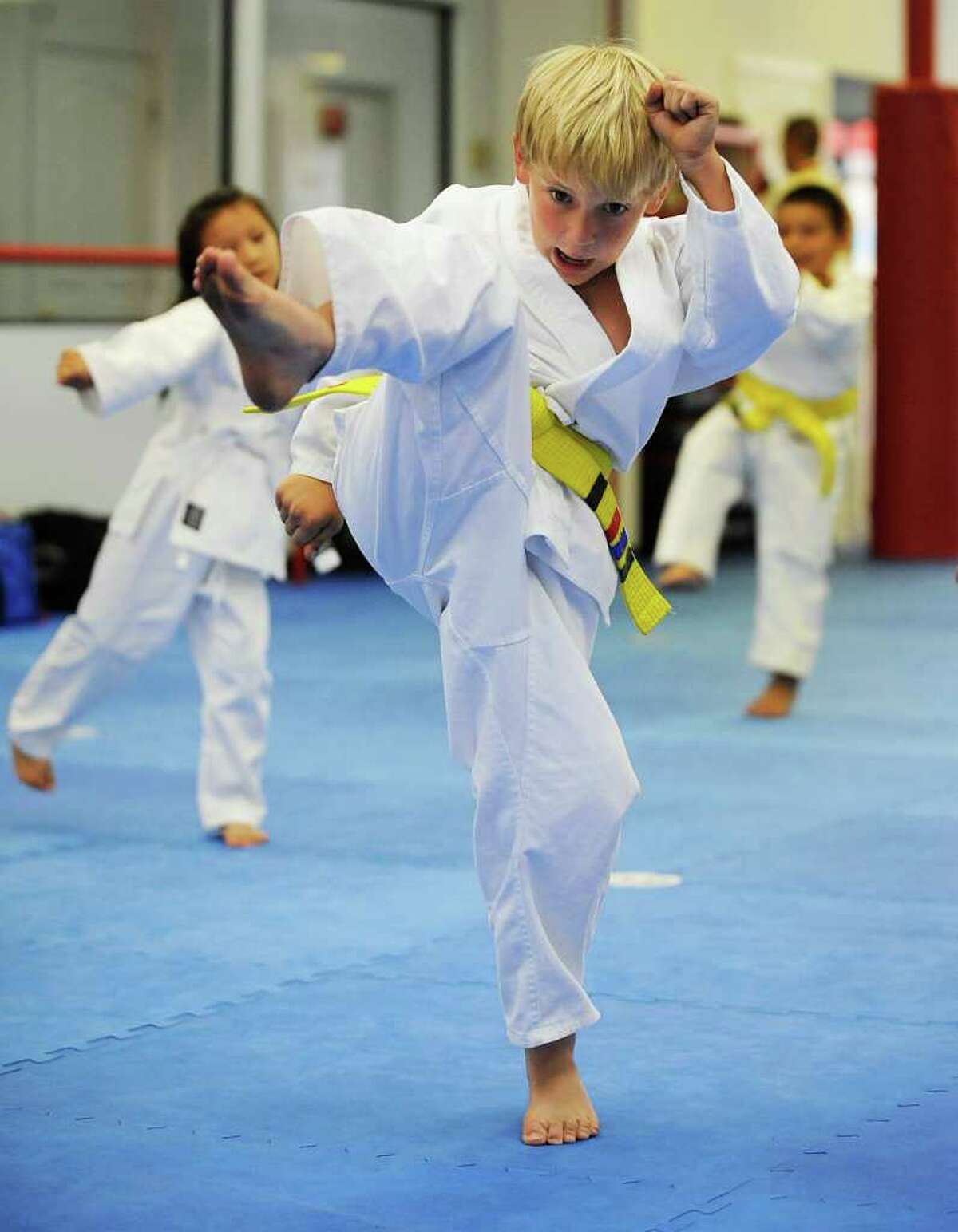 Martial arts classes let your kids blow off steam - safely