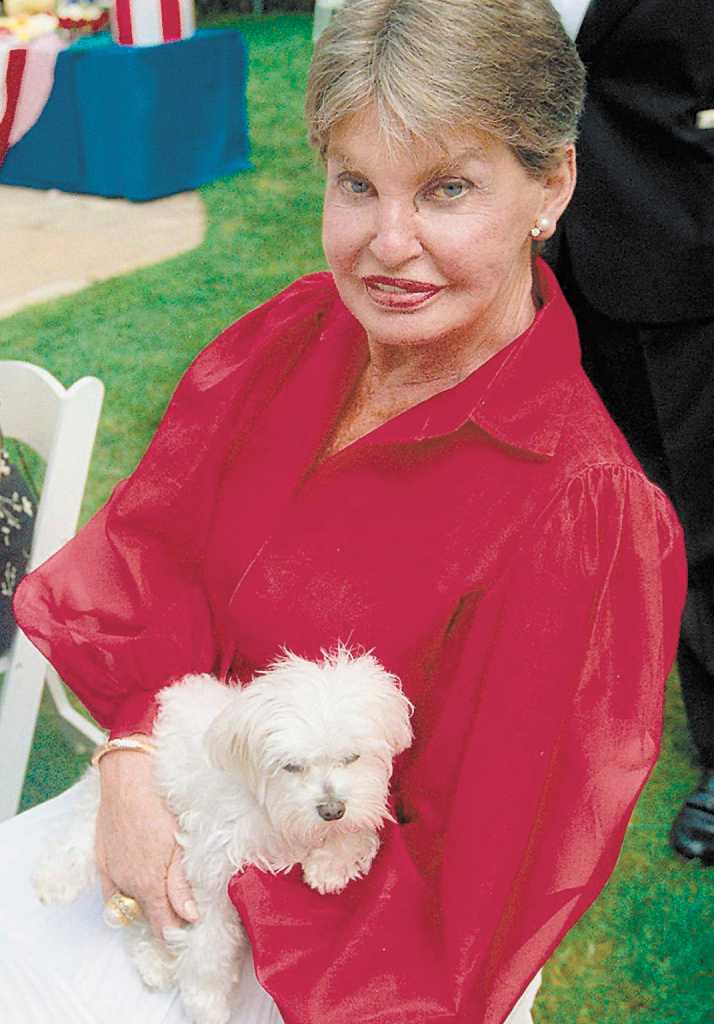 Helmsley's millionaire dog, Trouble, dies at 12