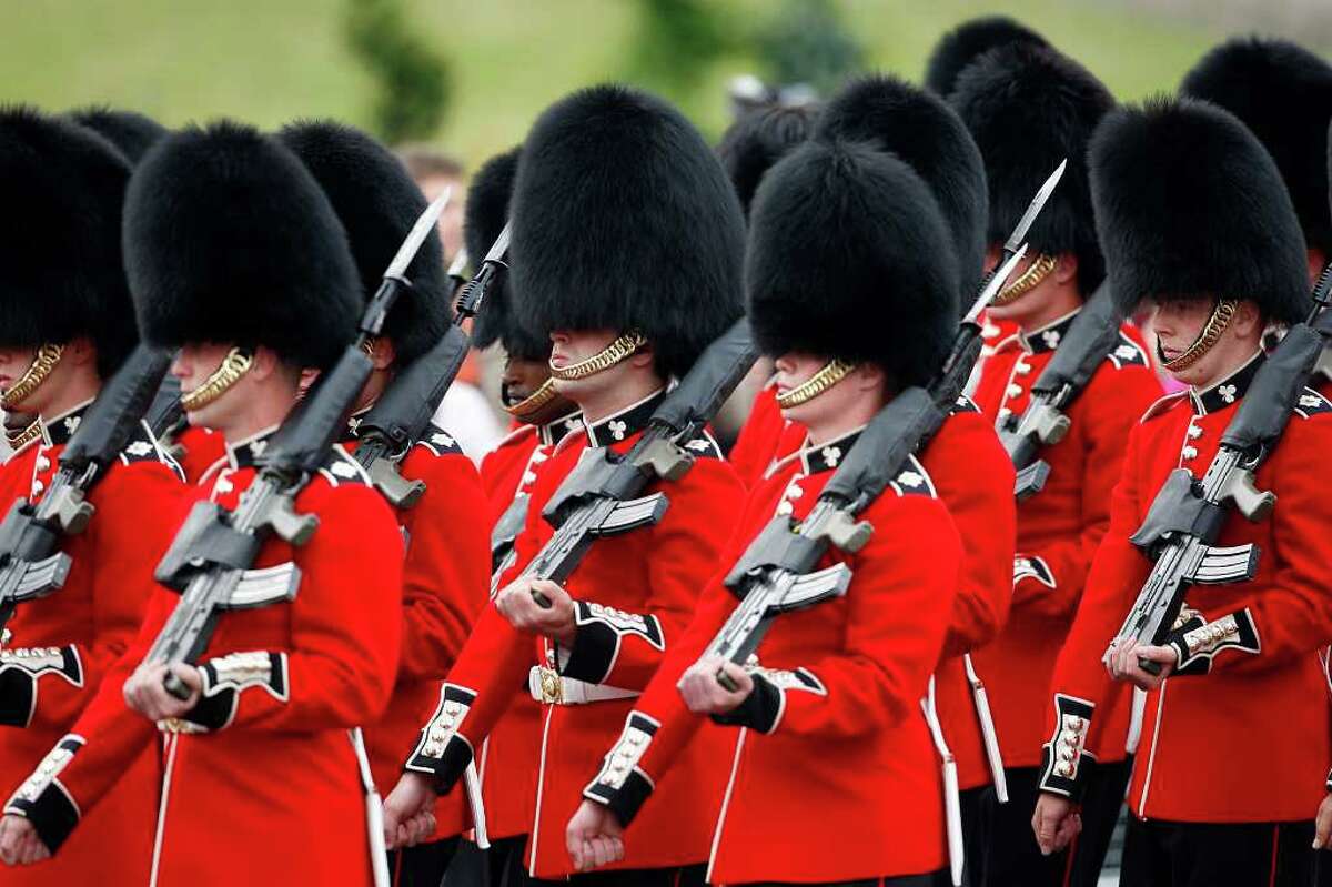 Troops celebrate Queen's birthday