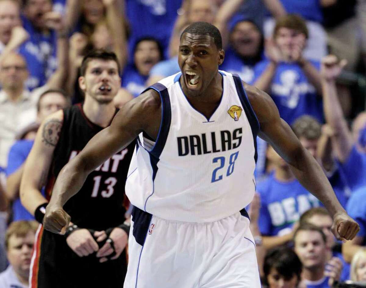 Former Spur Mahinmi plays in NBA Finals