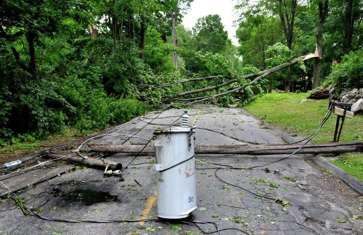 Line of thunderstorms devastates Greater New Milford area