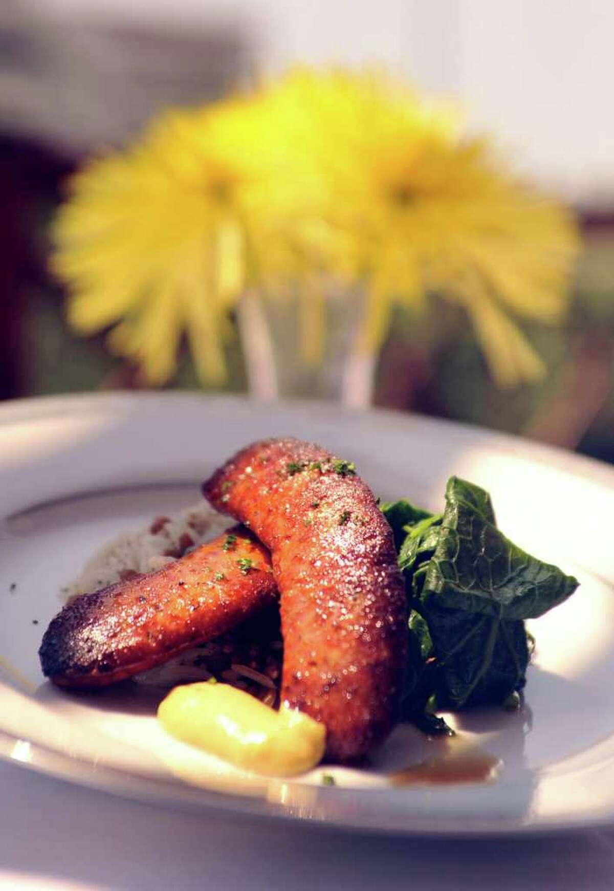 Spicy, smoked paprika sausage from Restaurant Gwendolyn.
