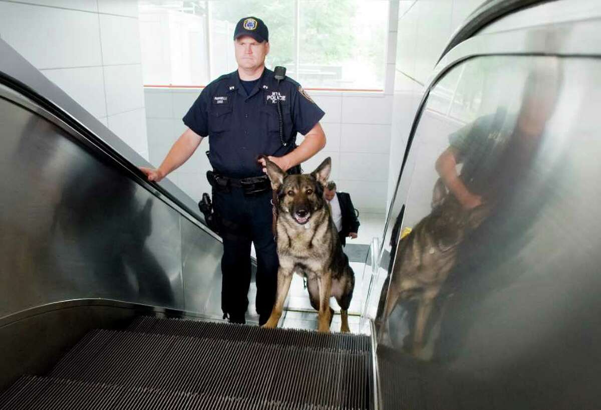 MTA's police dog unit works to keep passengers safe