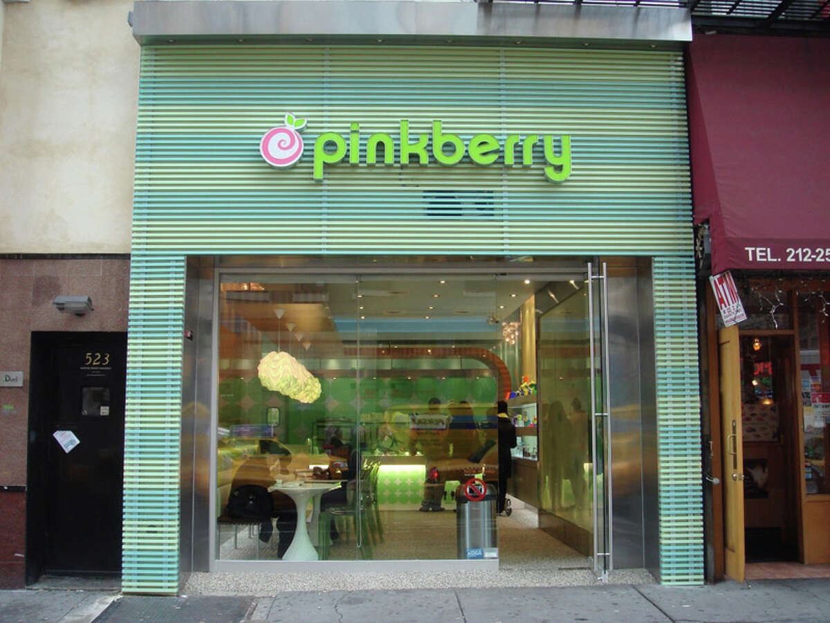Pinkberry, whose Manhattan store is pictured here, is slated to open in early fall on Greenwich Avenue.
