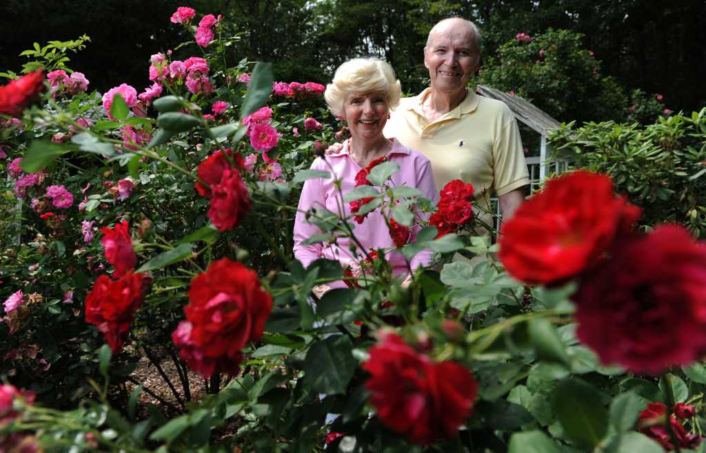 Trumbull couple's Spinning Wheel Garden attracts national attention