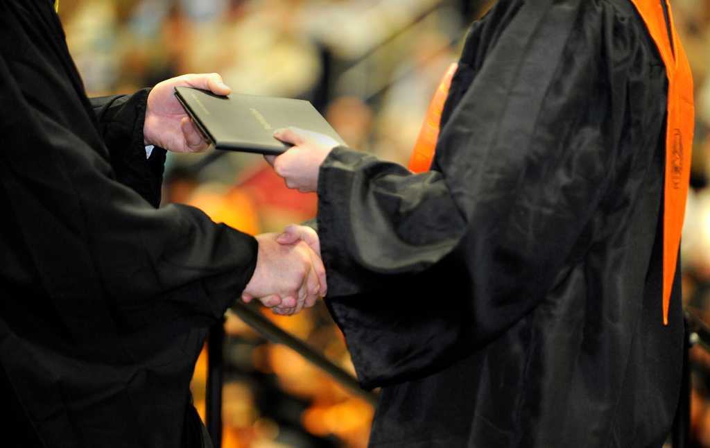 Ridgefield High School graduation