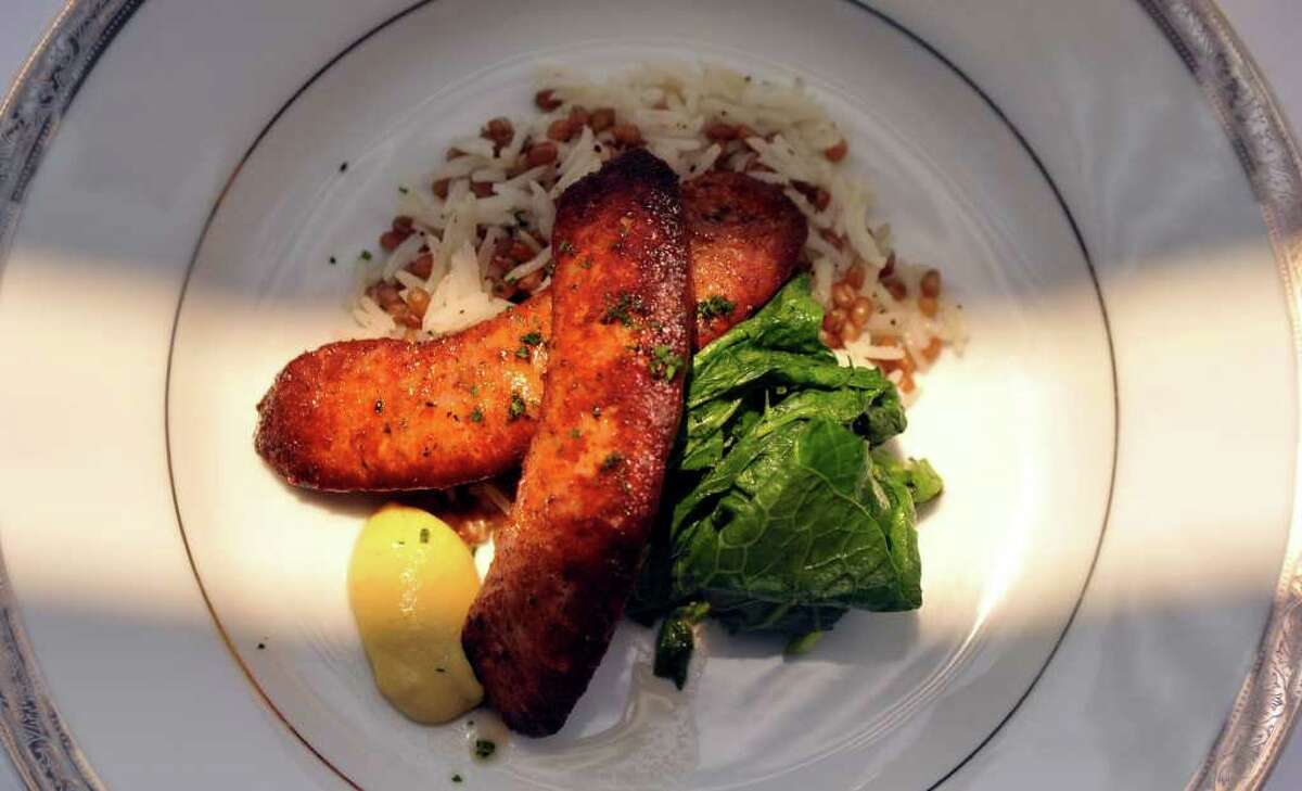 Spicy, smoked paprika sausage from Restaurant Gwendolyn.