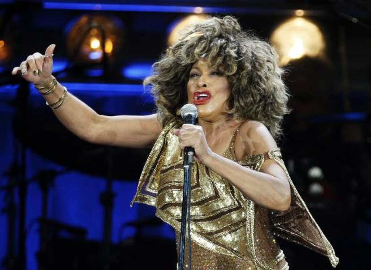 Tina Turner performing