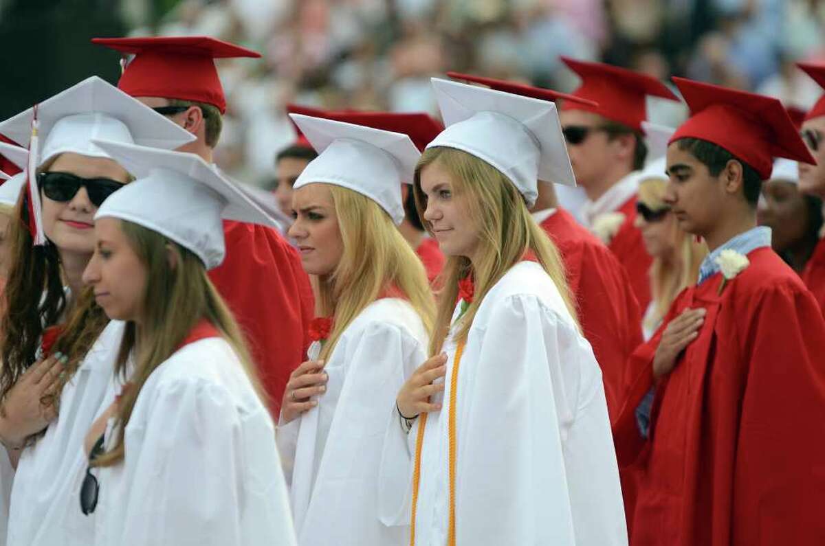 New Canaan High School graduation