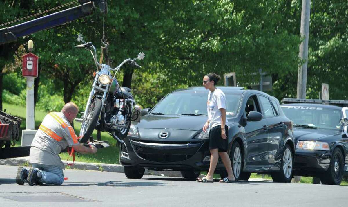 Advice for riders, drivers Focus, dress right, stay back