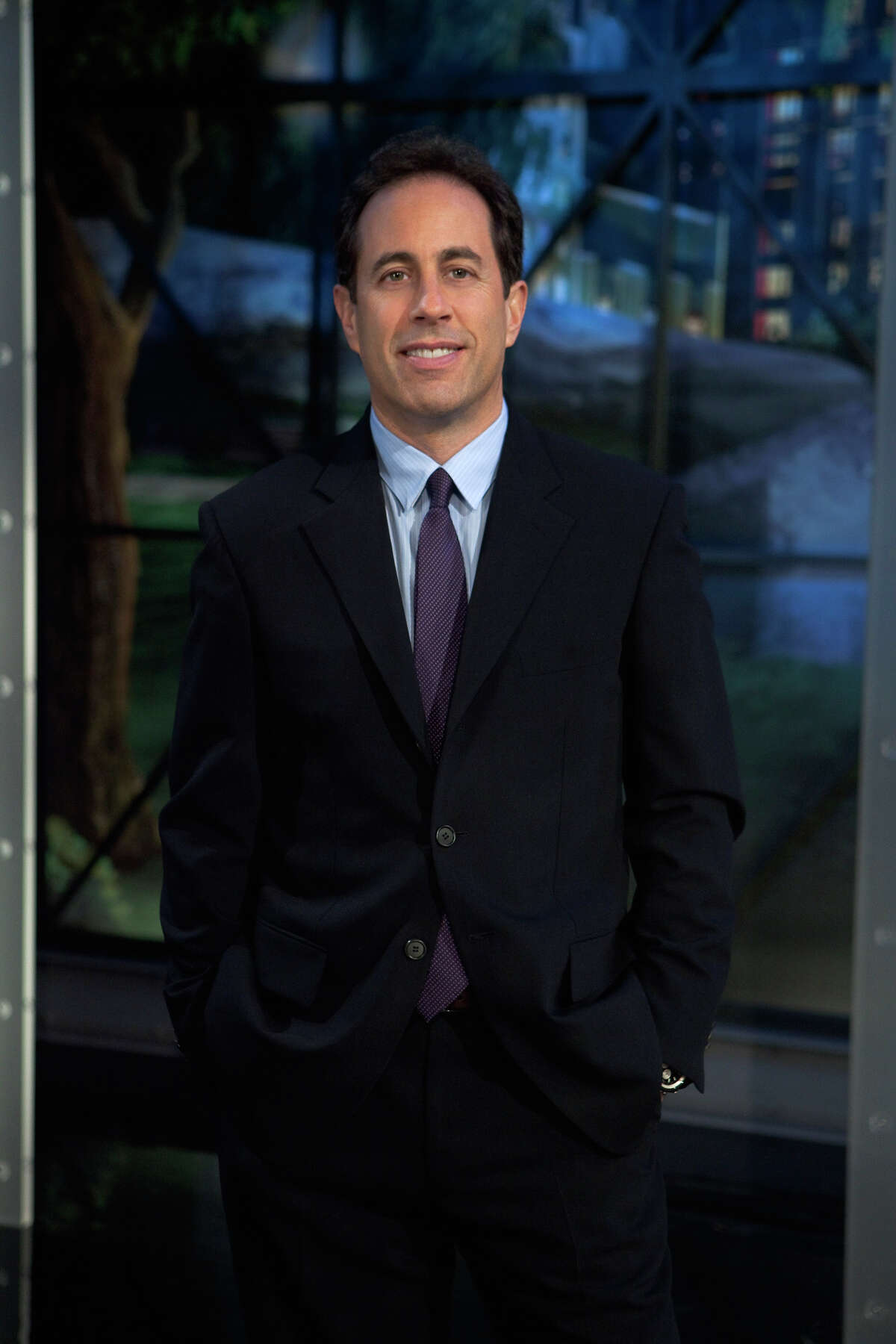 Jerry Seinfeld draws from his kids and home life for much of his current comedy. PATRICK HABRON / NBC