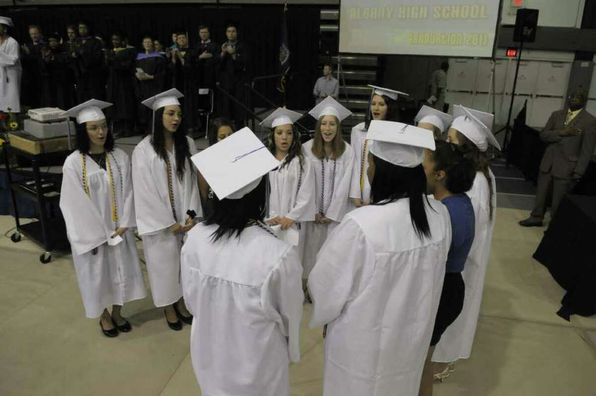 In photos Albany High School graduation