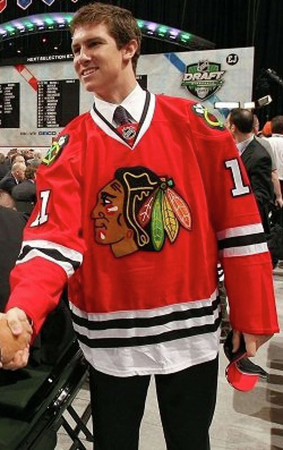 Blackhawks draft Westporter Paliotta in 3rd round