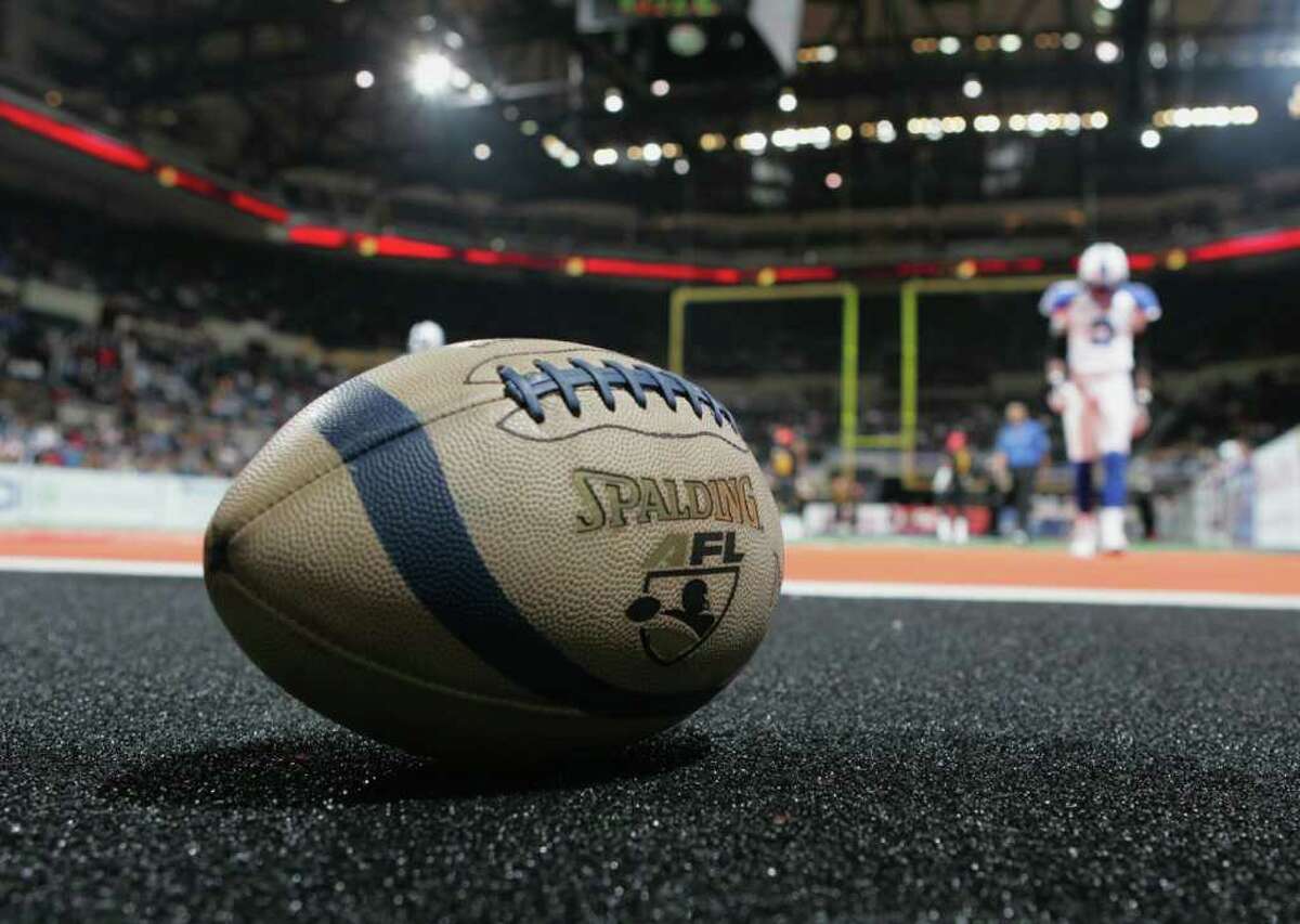 The Arena Football League is known for high-scoring games because of its smaller field and variations to conventional football rules. For instance, punting is not allowed.