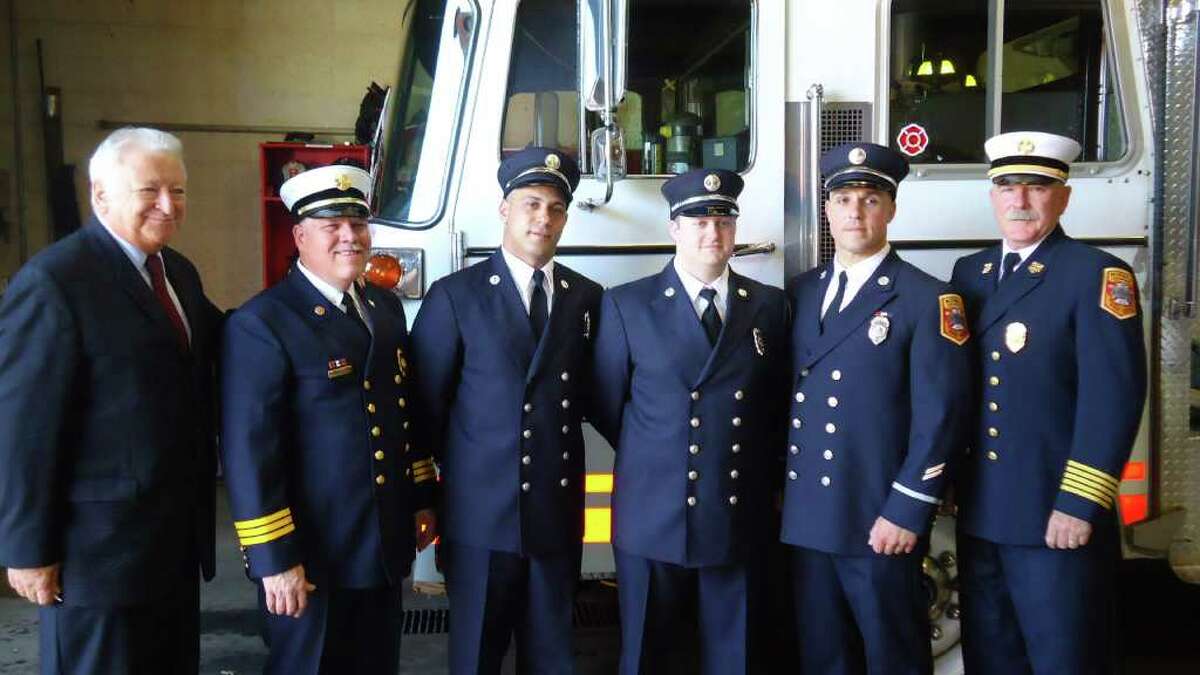Norwalk Fire Department promotes four of its members