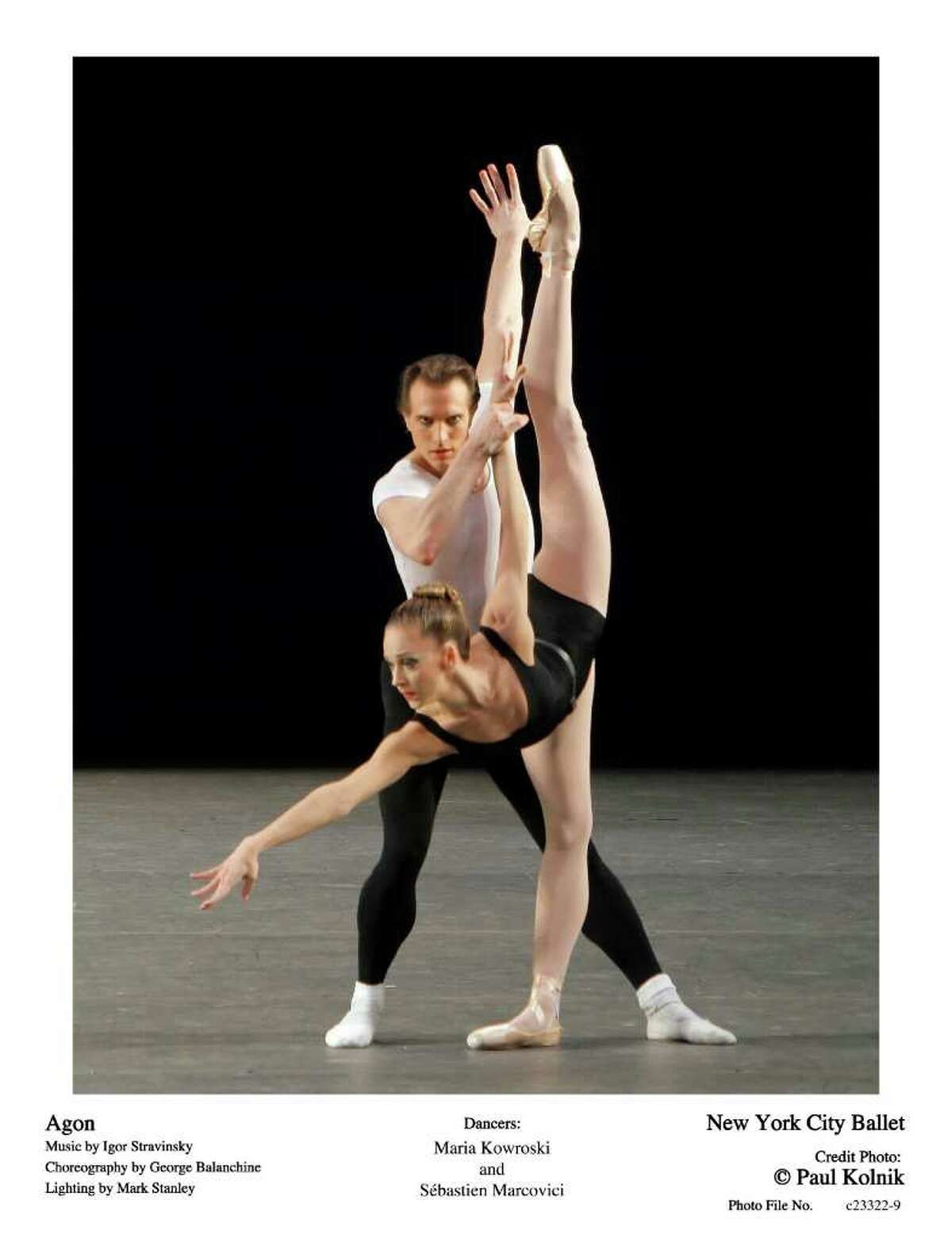 Agon New York City Ballet 1/25/07 Credit Photo: AA(c)Paul Kolnik