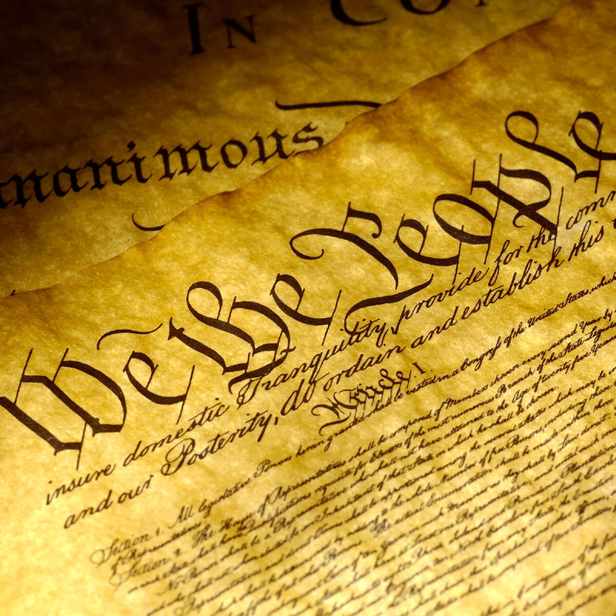 Early copy of Declaration of Independence on block in Potsdam