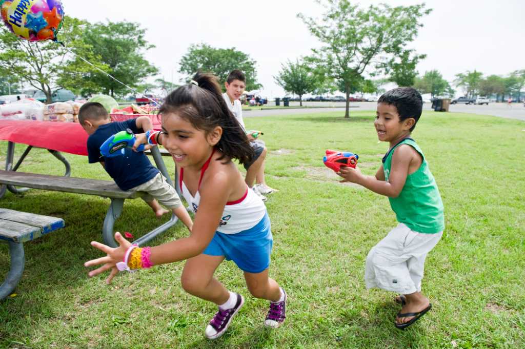 Fourth of July a family day at Cummings Park